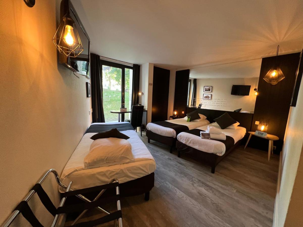Logis Hotel Restaurant Des Acacias Lille Neuville En Ferrain エクステリア 写真